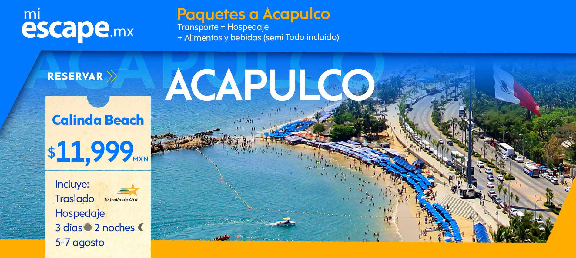 Ciudad de México - Acapulco | Paquetes